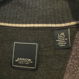 Men’s Arrow quarter zip sweatshirt